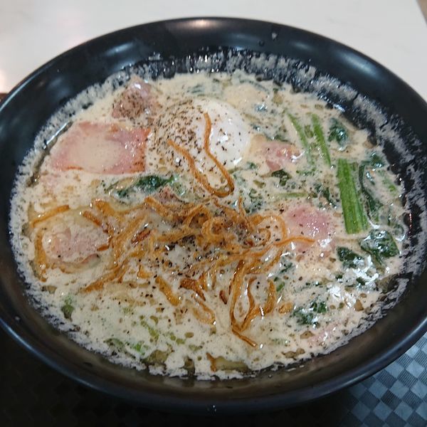 「カルボ麺」@黄金バンカ麺の写真