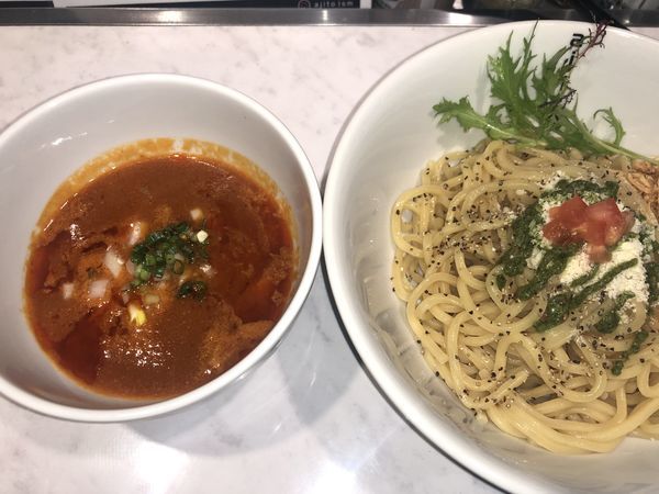 「つけ麵　ロッソ（850円）」@ajito ism shinjuku baseの写真