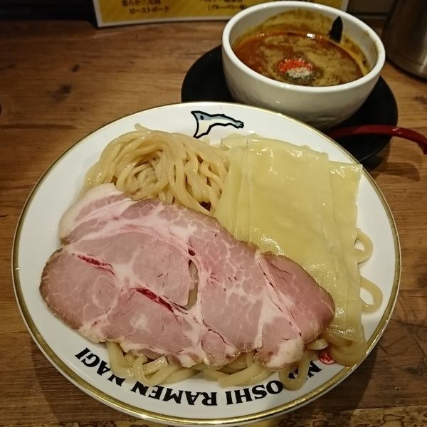 「辛い煮干つけ麺  950えん 大盛」@NIBOSHI TSUKEMEN 凪 大宮南銀通り店の写真