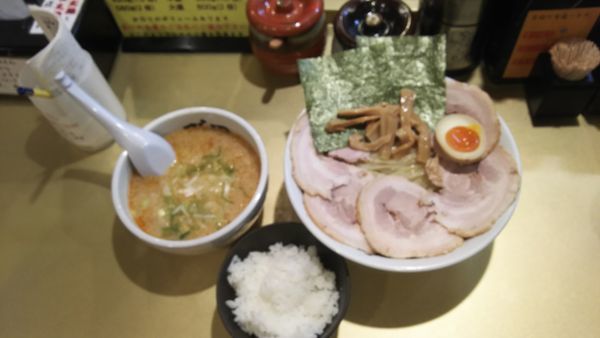 「つけ麺 大地（みそベース）」@超ごってり麺 ごっつ 新小岩店の写真