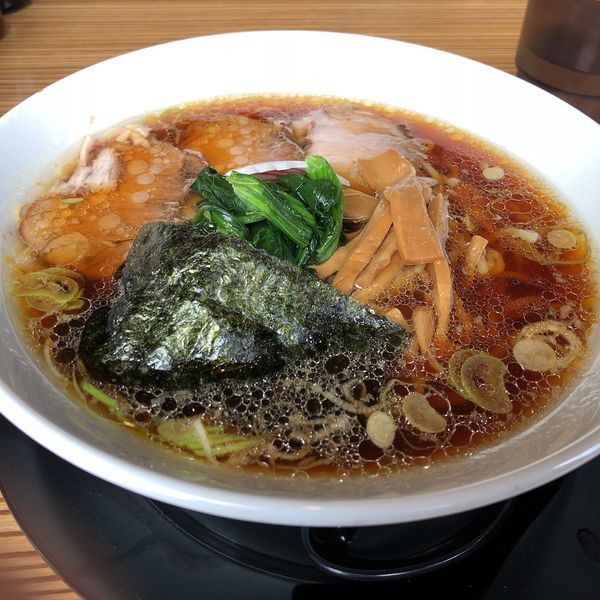 「生姜醤油らーめん(700円)」@新潟長岡らーめん みずさわ 東大宮店の写真