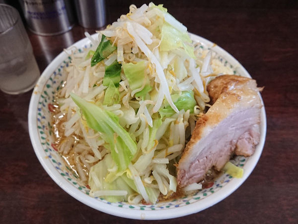 「小ラーメン、つけ味ラーメン」@ラーメン二郎 めじろ台店の写真