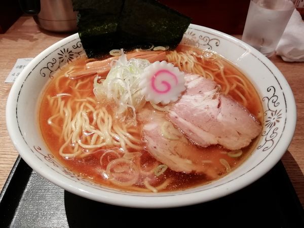 「中華そば大盛り」@中華そば 勝本の写真