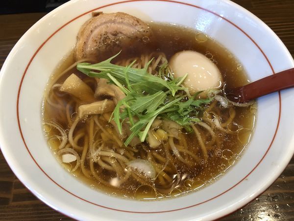 「醤油（味玉付）　￥７８０」@らぁ麺や 百代の写真