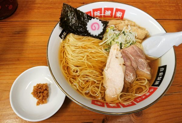 「中華そば(大盛り) 710円」@阿波家 信州始店の写真