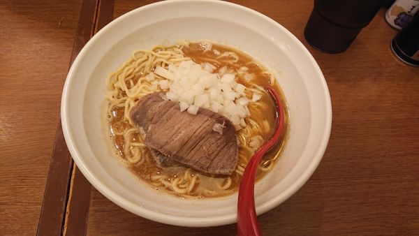 「煮干しそば750」@火の豚 立川ラーメンスクエア店の写真