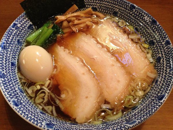 「中華そば醤油＋チャーシュー＋味玉」@中華そば こましょうの写真