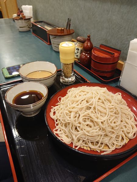 「二種盛り」@小諸そば 茅場さくら通り店の写真