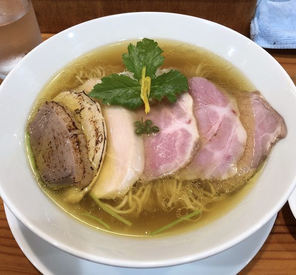 「琥珀LABO蕎麦1200円」@麺LABOひろの写真