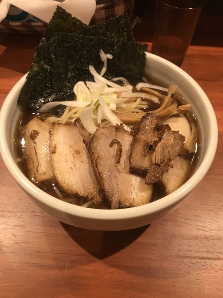 「特製江戸醤油ら～麺　大盛り」@麺屋 江武里の写真