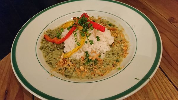 「ねぎねぎグリーンカレー　１１００円」@ネギッチン negi negiの写真