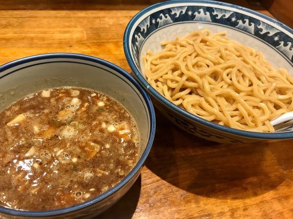 「濃厚つけ麺（大盛360g）800円」@めいげんその写真