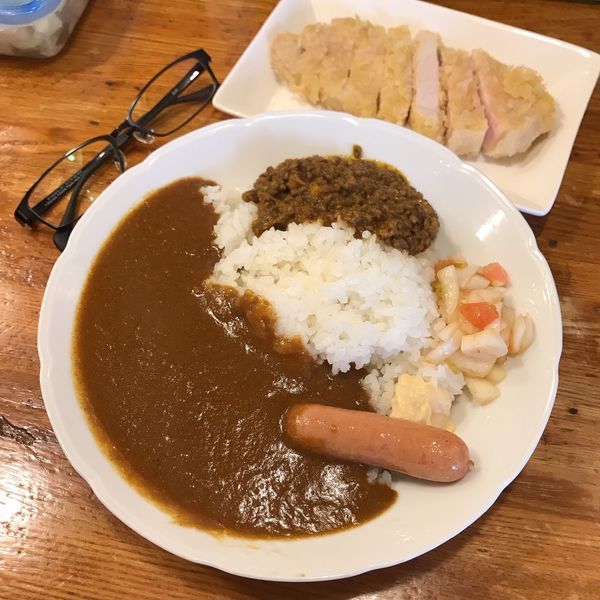 「しまやスペシャルカレー＋極上ロースカツ」@しまやの写真