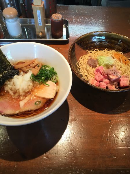 「名古屋コーチン醤油  和え玉裏アンチョビ」@喜元門 本店の写真