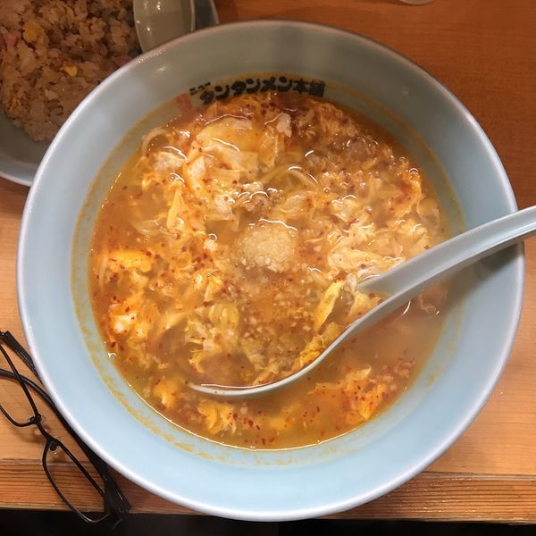 「タンタンメン＋ニンニクW」@元祖ニュータンタンメン本舗 平間店の写真