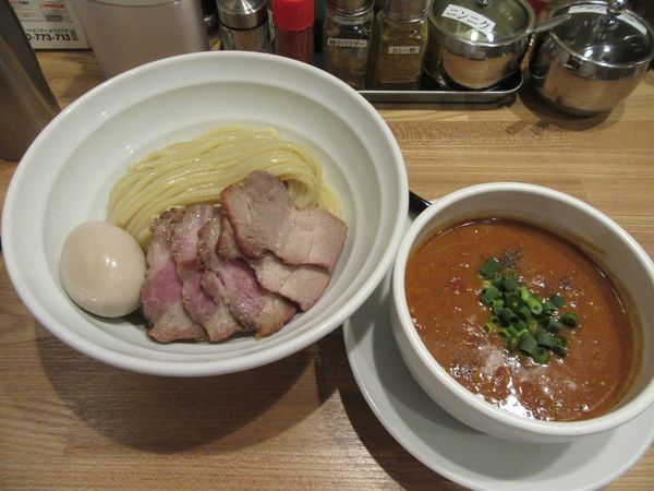 「特製トマト味噌つけめん（１０００円）」@つけめん・まぜそば むじゃきの写真