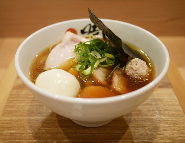 「中華蕎麦 特製トッピング」@中華蕎麦 時雨の写真