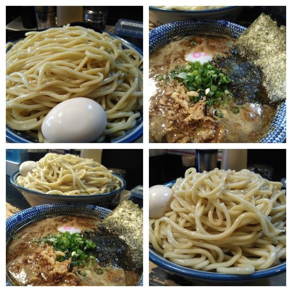 「【土日限定】黒マー油つけ麺+特盛」@狼煙 〜NOROSHI〜の写真