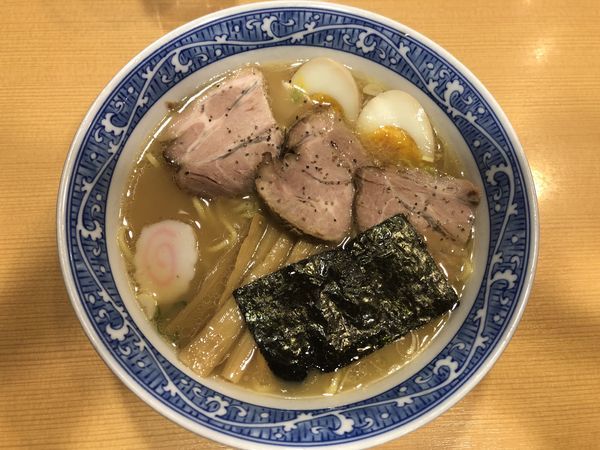 「特製中華そば」@中華そば 青葉 錦糸町店の写真