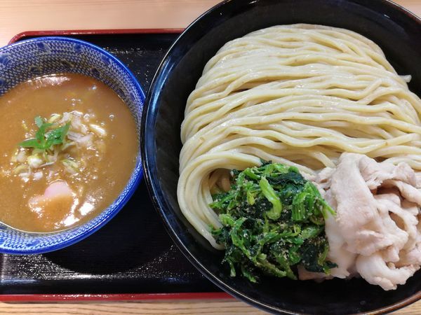 「濃厚つけ麺 大関(デカ盛り):1050円」@らー麺土俵 鶴嶺峰の写真