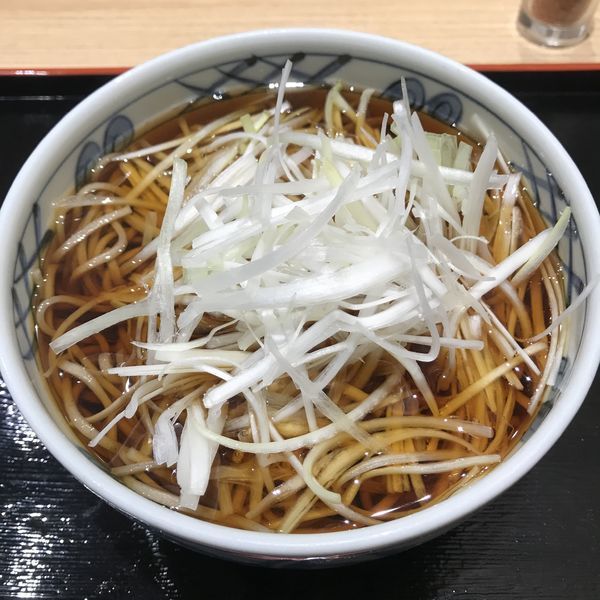 「白神ネギ（￥390）」@駅そば しらかみ庵の写真