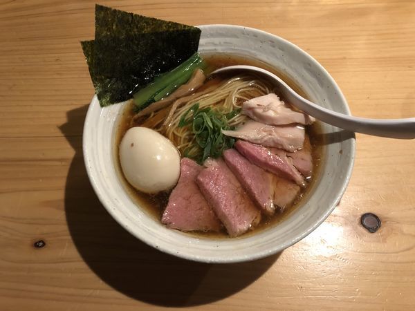 「特性醤油らーめん」@麺屋 さくら井の写真