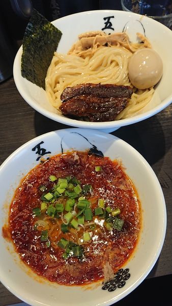 「辛つけ麺」@麺屋武蔵 五輪洞の写真