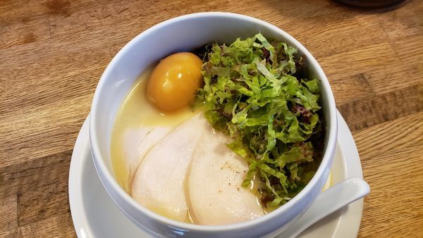 「鶏白湯塩ラーメン850円」@麺屋時茂の写真