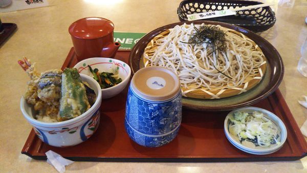 「ミニ天丼ランチ」@すぎのや本陣 つくば学園店の写真
