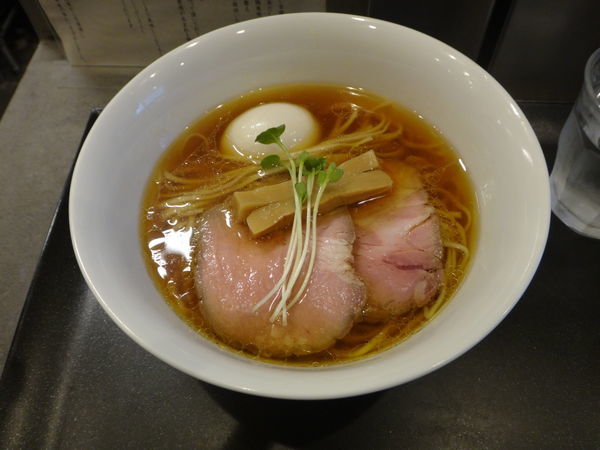 「味玉鶏そば 1000円」@らぁ麺 やまぐちの写真