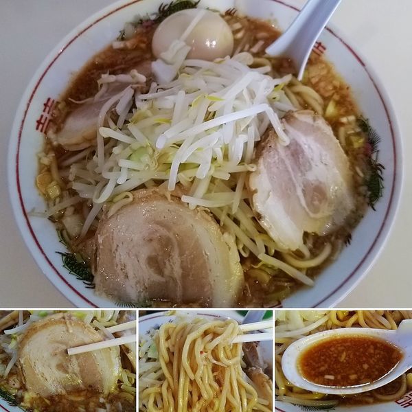 「醤油旨辛ラーメン(2/4/6)　760円」@麺家ぶんすけの写真