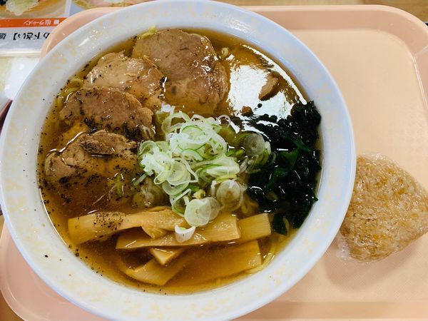 「あご出汁チャーシュー」@道の駅 ごかの写真