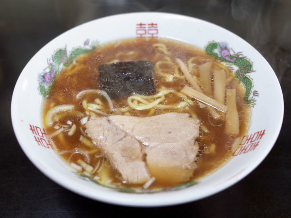 「中華そば…500円‬」@銀蝶の写真