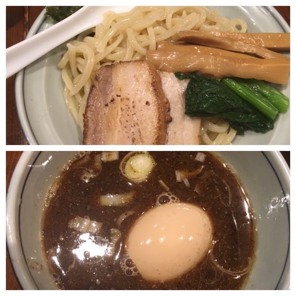 「和だしつけ麺➕卵」@麺屋 穂華の写真