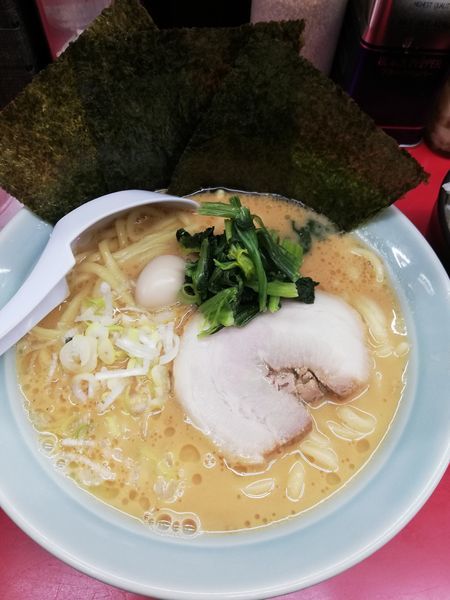 「ラーメン豚骨味噌」@横浜家系ラーメン 立川 壱七家の写真