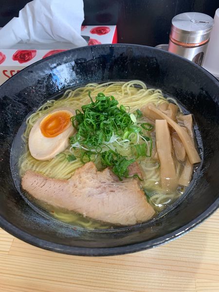 「清湯ラーメン塩750円」@麺処 ふじのの写真