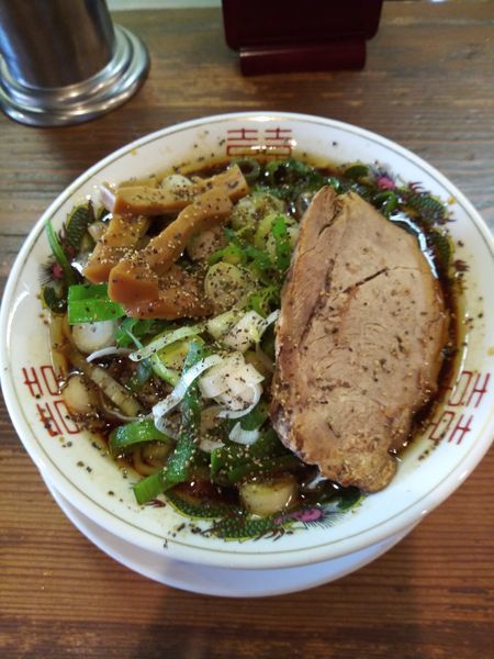 「東中野ブラック(750円)」@麺屋 山岸の写真