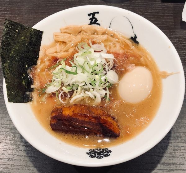 「味玉黒角煮ら〜麺（￥1000）」@麺屋武蔵 五輪洞の写真