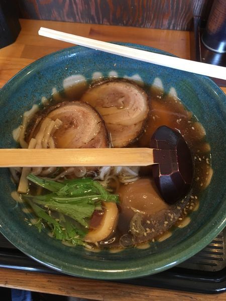 「チャーシューメン 味付け煮玉子」@支那そば やまいちの写真