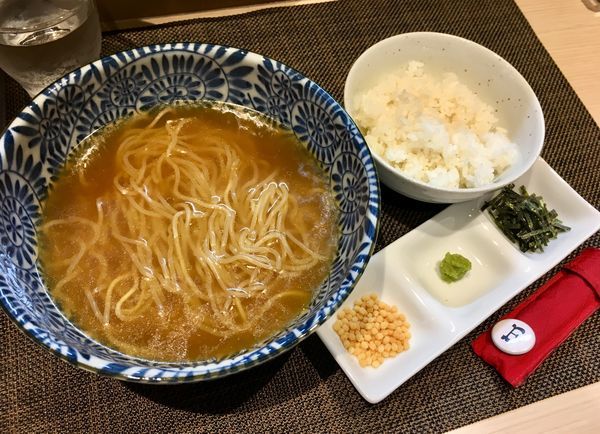 「かけラーメンお茶漬けセット（いし井の日）」@麺匠 いし井の写真