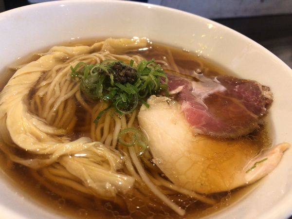 「煮干トリュフそば 850円」@志奈そば 田なかの写真