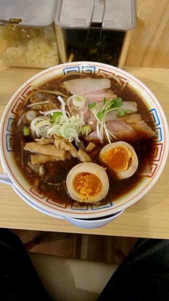 「サバ醤油そば」@サバ6製麺所 南森町店の写真