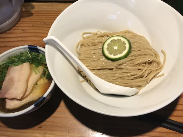 「醤油つけそば チャー増し」@麺処 篠はらの写真