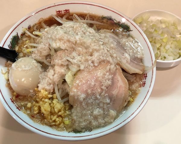 「塩旨辛（3/5/6￥760）＋ネギ（￥100）」@麺家ぶんすけの写真