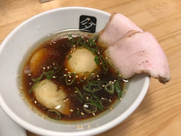 「特製鶏つけそば＋和え玉」@中華そば 髙野の写真