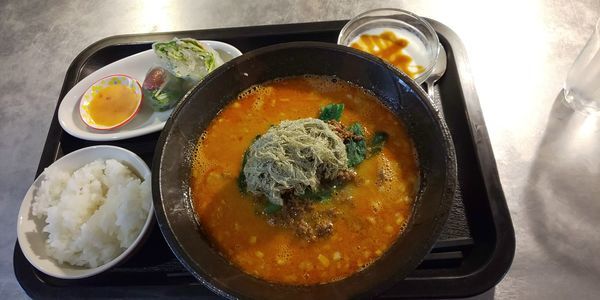 「担々麺セット」@アジアンヒートの写真