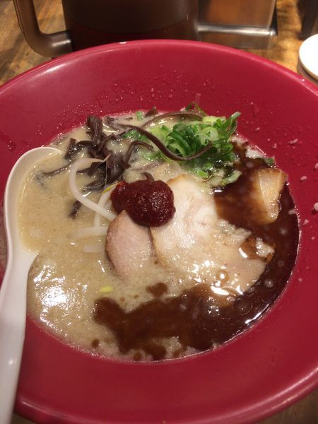 「赤丸新味」@博多一風堂 あべのnini店の写真