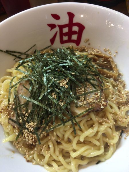 「油そば 大盛り」@きりん寺 河内天美駅前店の写真