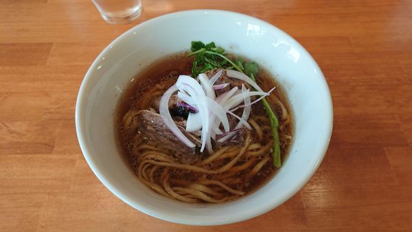 「【限定】和牛らーめん 750円 + ミニ和牛丼 200円」@らーめん コッコの写真