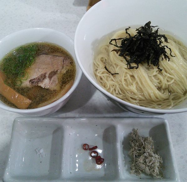 「【限定】醤油つけ麺　１０００円」@ラーメン星印の写真